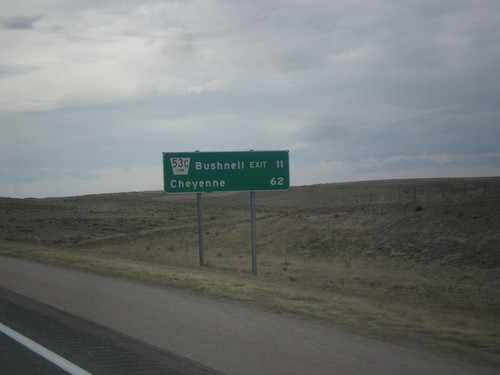 I-80 West - Distance Marker