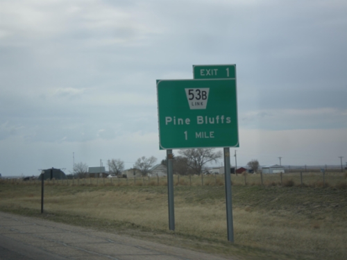 I-80 West - Exit 1