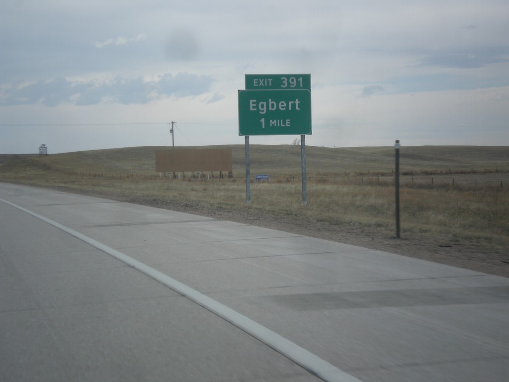 I-80 West - Exit 391