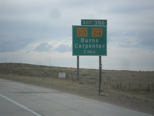I-80 West - Exit 386