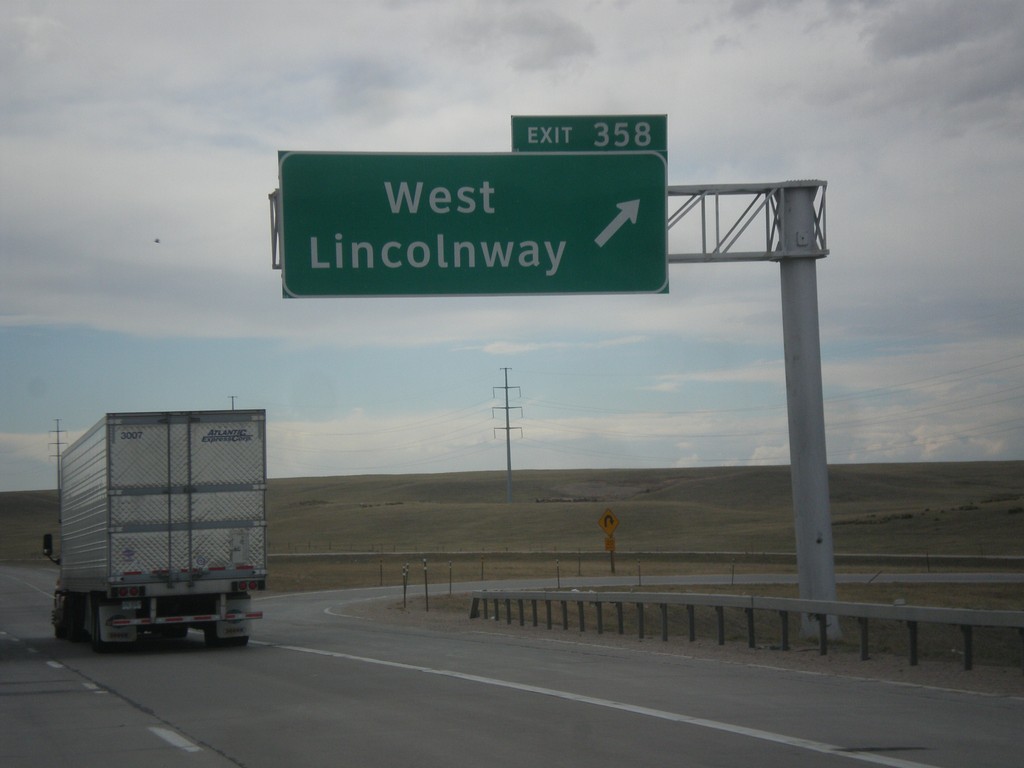 I-80 West - Exit 358