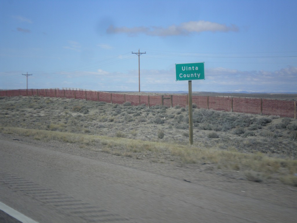 I-80 West - Uinta County