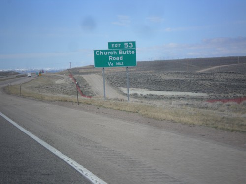 I-80 West - Exit 53