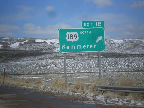 I-80 West - Exit 18