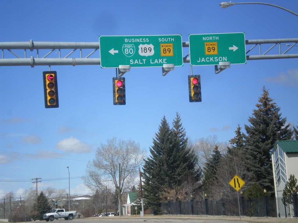 BL-80/Bus. US-189 West At WY-89