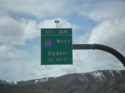 I-80 West - Exit 168