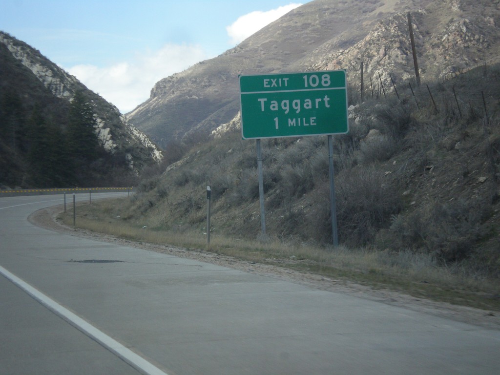 I-84 West - Exit 108