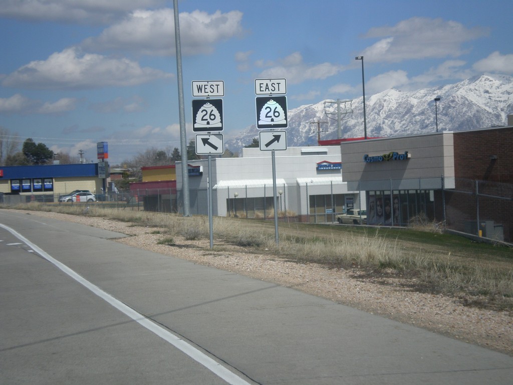 I-84 West - Exit 81 Offramp at UT-26