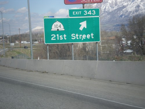 I-15 North/I-84 West - Exit 343