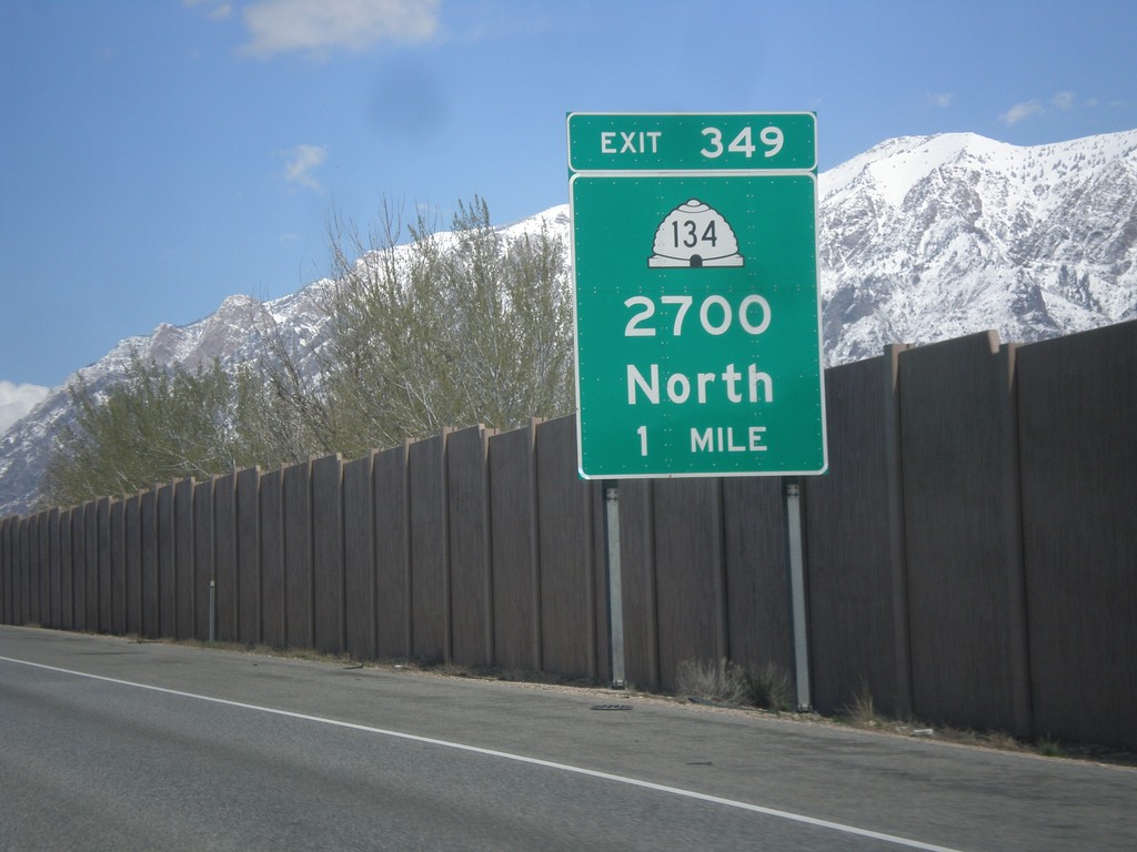 I-15 North/I-84 West - Exit 349