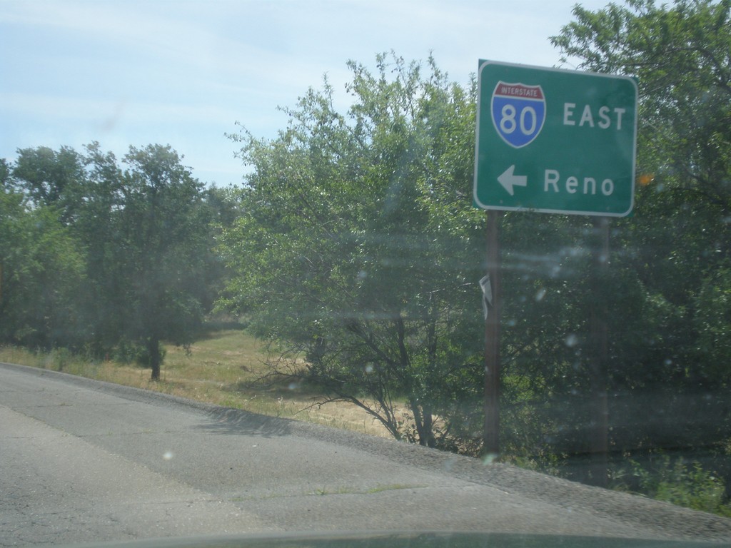 Horseshoe Bar Road East at I-80 East