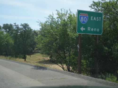 Horseshoe Bar Road East at I-80 East