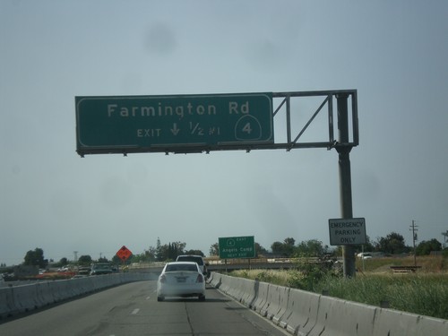 CA-99 South/CA-4 East - Exit 252B