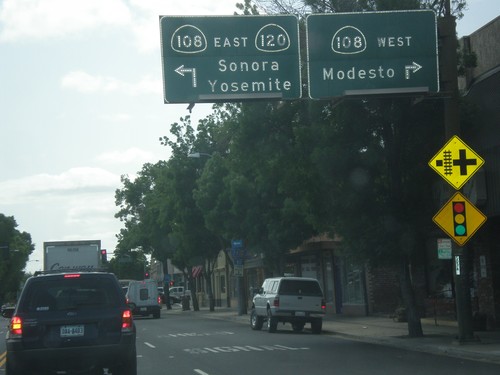 CA-120 East at CA-108