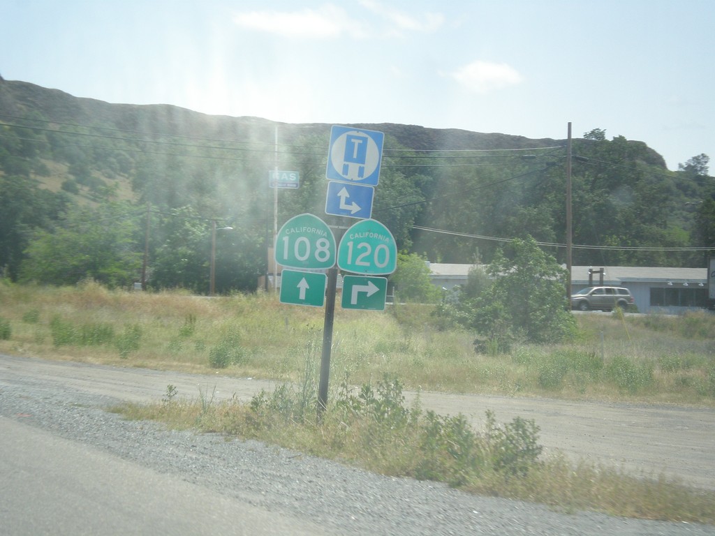 CA-108/CA-120 East at CA-120