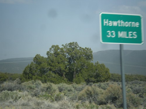 NV-359 North - Distance Marker