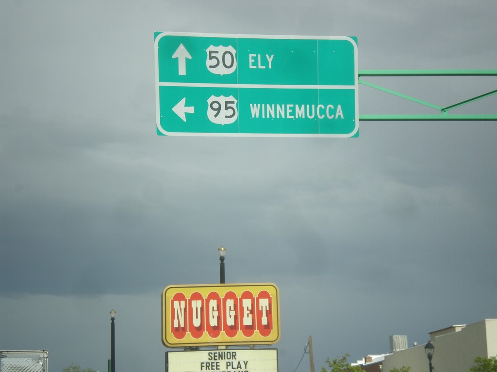 US-50 East/US-95 North - Fallon