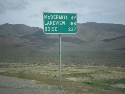 US-95 North - Distance Marker