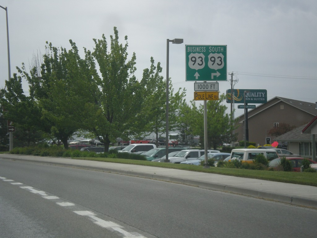 US-93 South at Bus. US-93 in Twin Falls