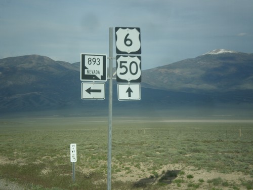 US-6/US-50 East at NV-893