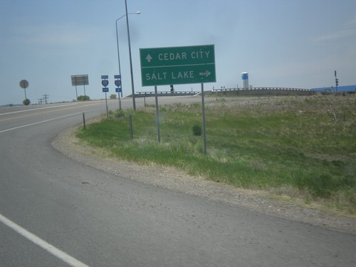 BL-15/UT-160 South Approaching I-15