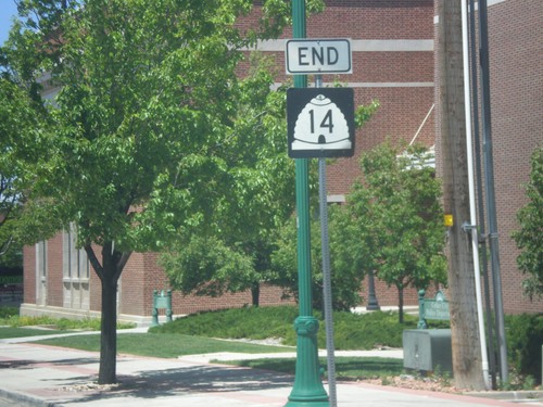 End UT-14 West at BL-15/UT-130