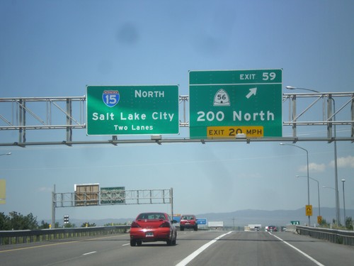 I-15 North - Exit 59