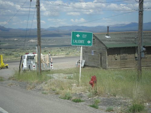 NV-322 East at US-93