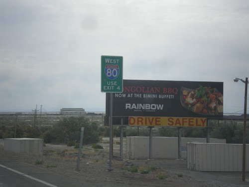 BL-80/UT-58 East Approaching I-80