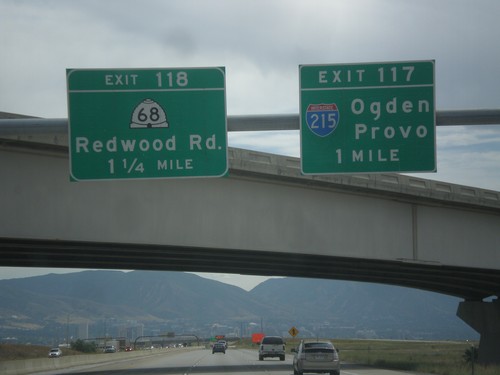 I-80 East - Exits 117 and 118