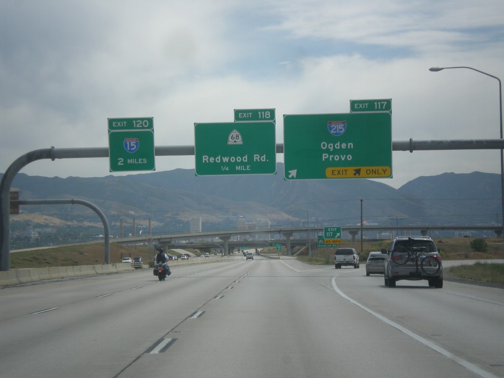 I-80 East - Exits 117, 118, and 120