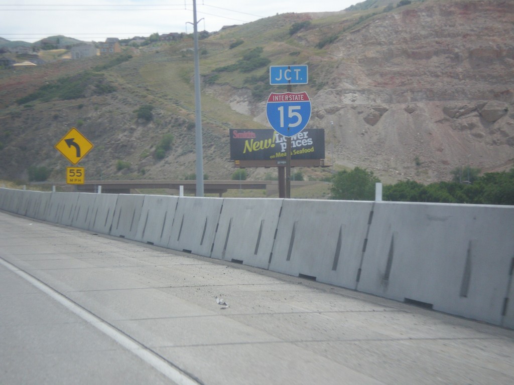 End I-215 North at I-15