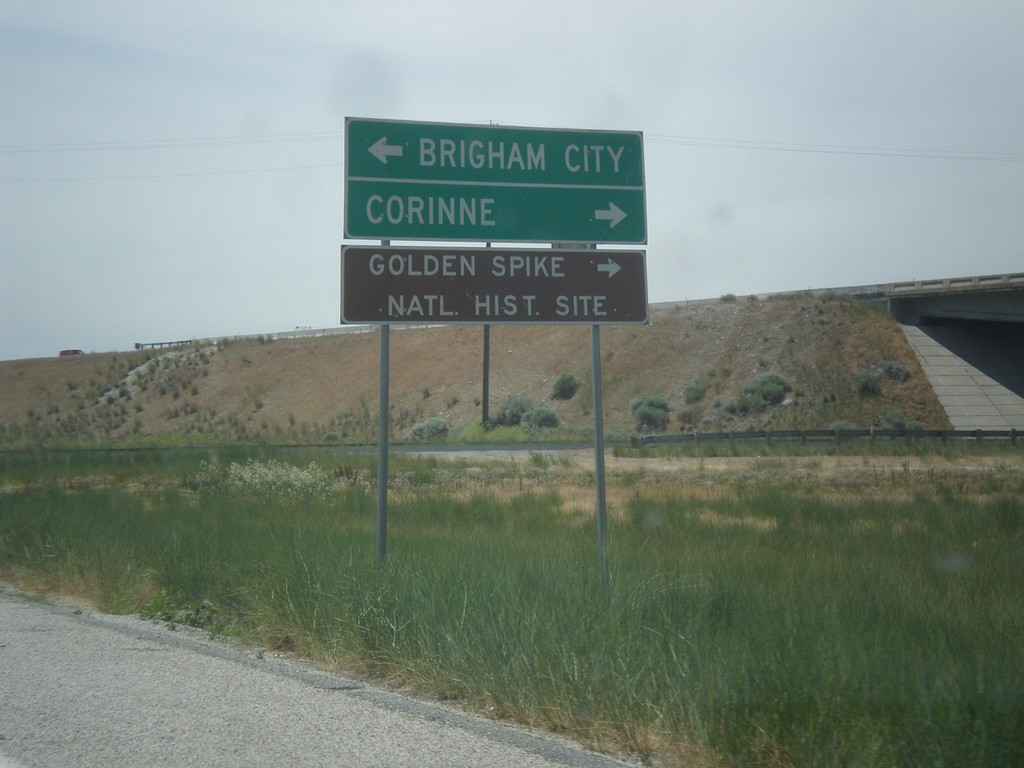 I-15 North at UT-13 - Exit 368 Offramp