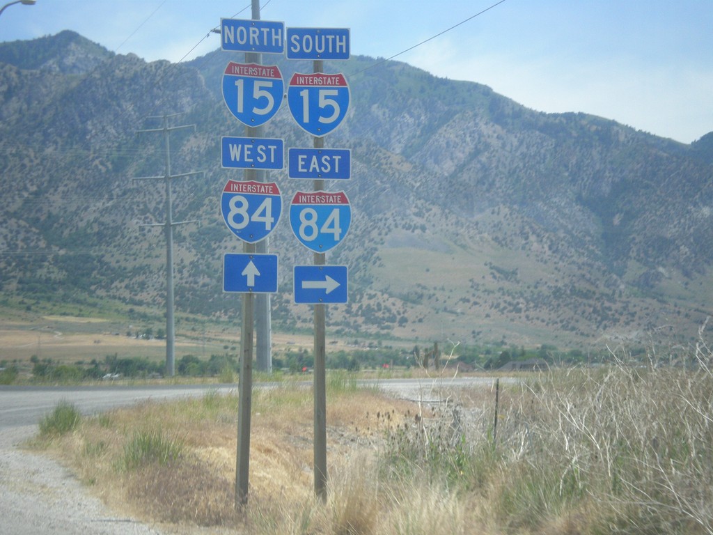 W 6900 North at I-15/I-84