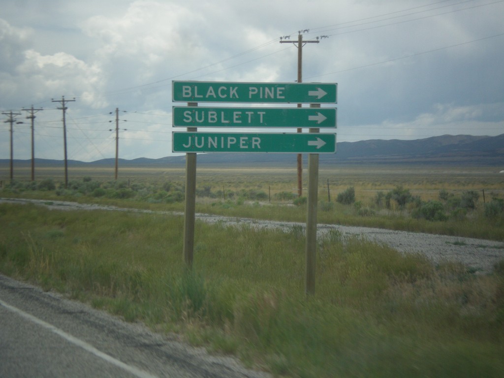 UT-30 West - Black Pine Road