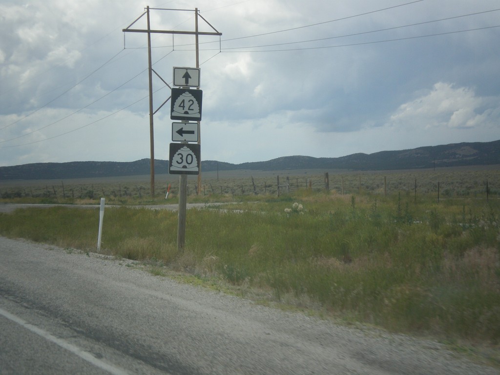 UT-30 West at UT-42