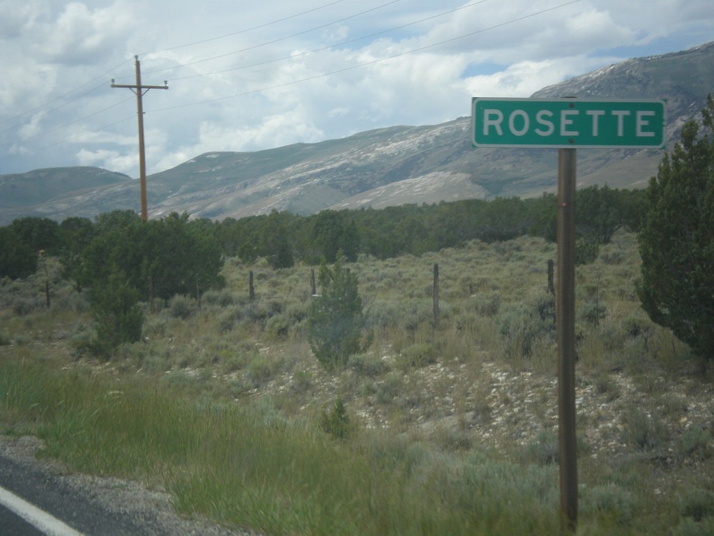 UT-30 West - Rosette