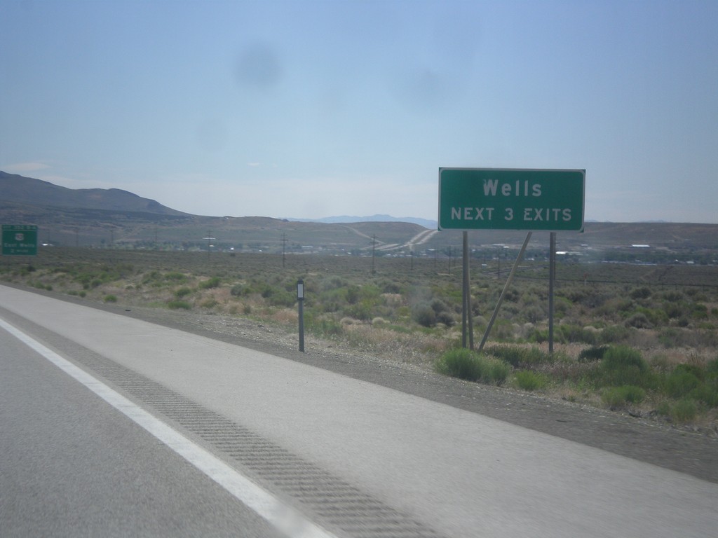 I-80 West - Wells Next 3 Exits