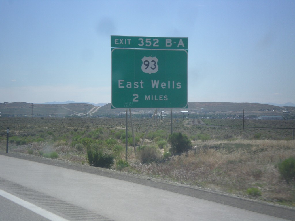 I-80 West - Exits 352A-B