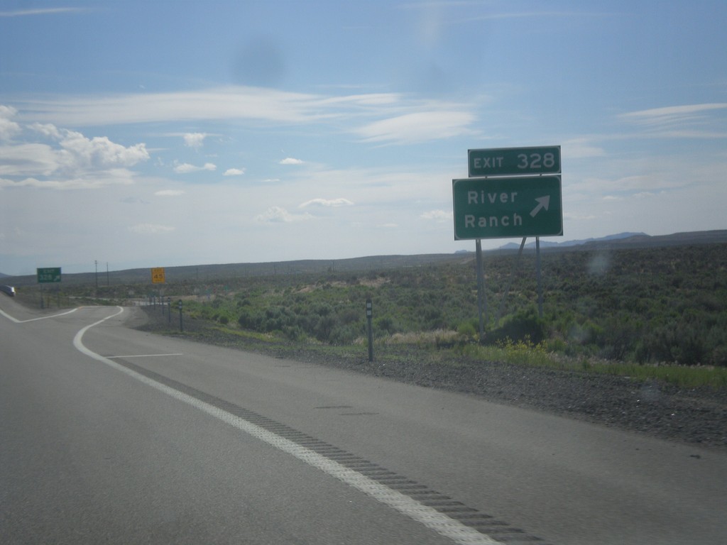 I-80 West - Exit 328