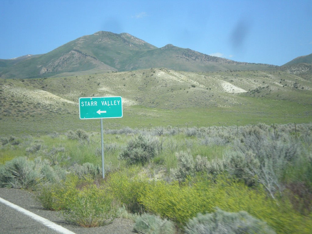 NV-229 South - Starr Valley Junction