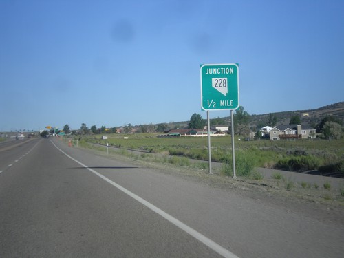 NV-227 West Approaching NV-228