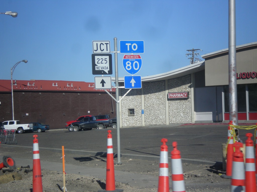 BL-80 West To NV-225/I-80