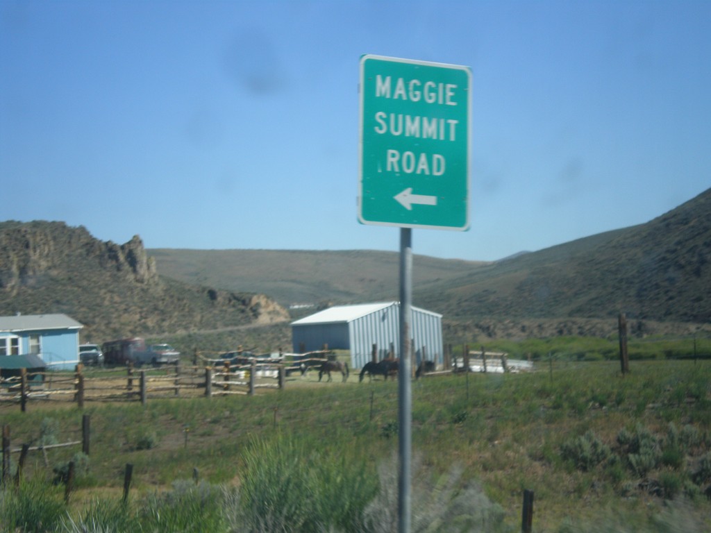 NV-225 North - Maggie Summit Road