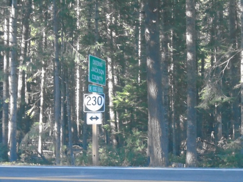 End Forest Road 6530 at OR-230