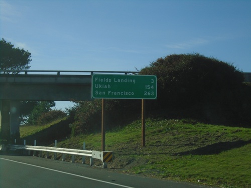 US-101 South - Distance Marker