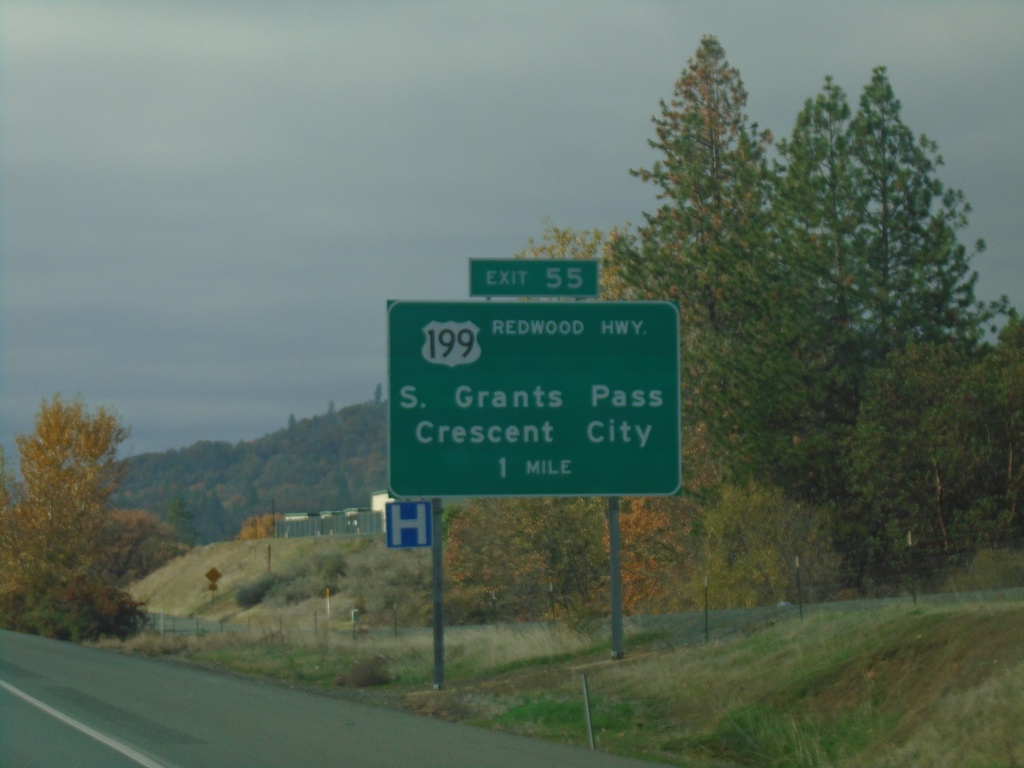 I-5 North - Exit 55