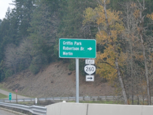 US-199 South at OR-260