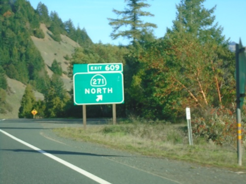 US-101 South - Exit 609