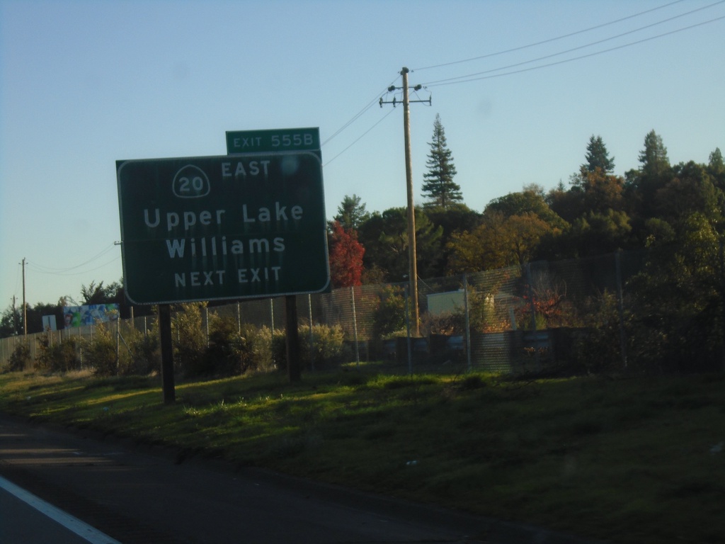 US-101 South - Exit 555B